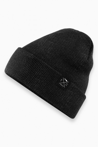 Unsere weiche Classic Beanie in Anthrazit für Herren und Damen von The Clue Clothing