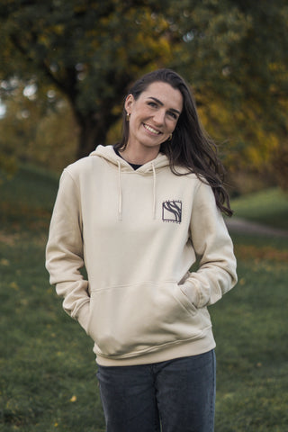 Women's Hoodie Origin Beige Unisex