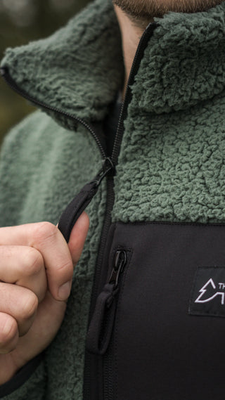 Men's Sherpa Fleece Jacket Unisex