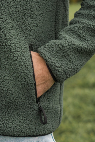 Men's Sherpa Fleece Jacket Unisex