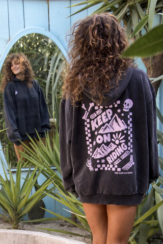 Keep on Riding Unisex Hoodie Damen