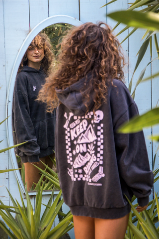 Keep on Riding Unisex Hoodie Damen