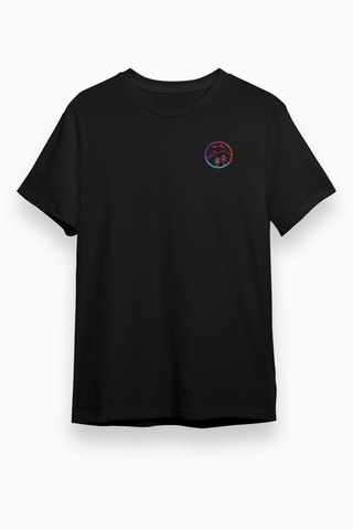 Unisex Culture Surf T-Shirt in Schwarz von The Clue Clothing